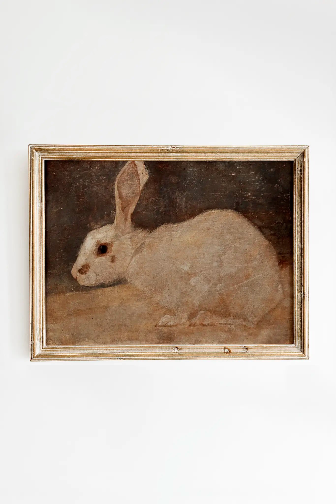 Jan Mankes - White Rabbit #9 a beautiful painting reproduction printed by GalleryInk.Art, a store providing vintage farmhouse prints