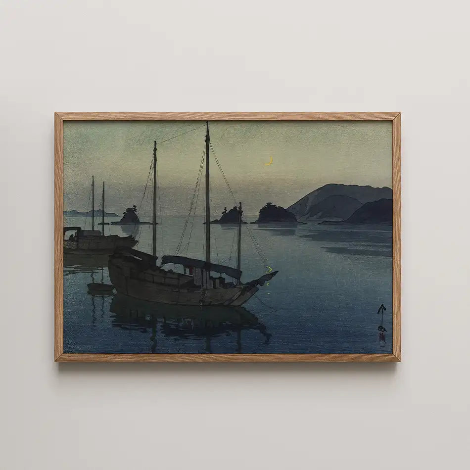 Three Little Islands by Hiroshi Yoshida - Fine Art Print