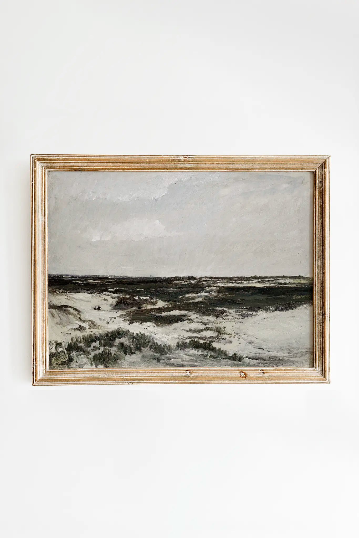 Charles-Francois Daubigny - The Dunes at Camiers #55 a beautiful seascape painting reproduction printed by GalleryInk.Art