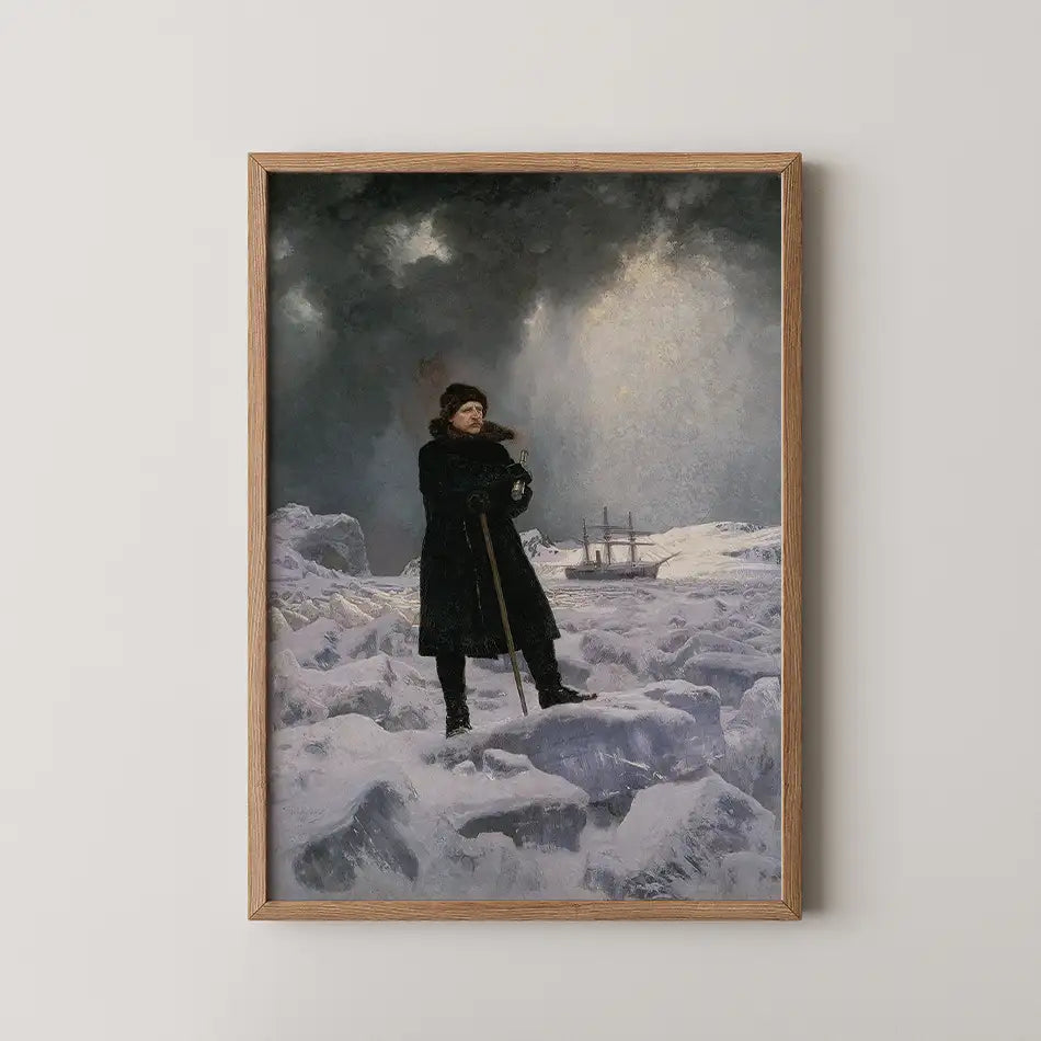 The Explorer A.E. Nordenskiöld by Georg Von Rosen - Fine Art Print