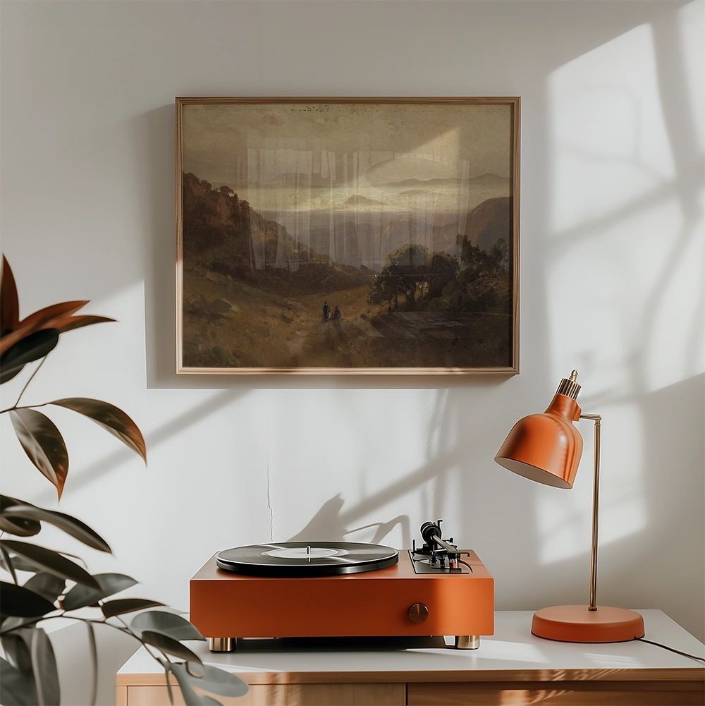 The Golden Gate - Art Print Mockup 3