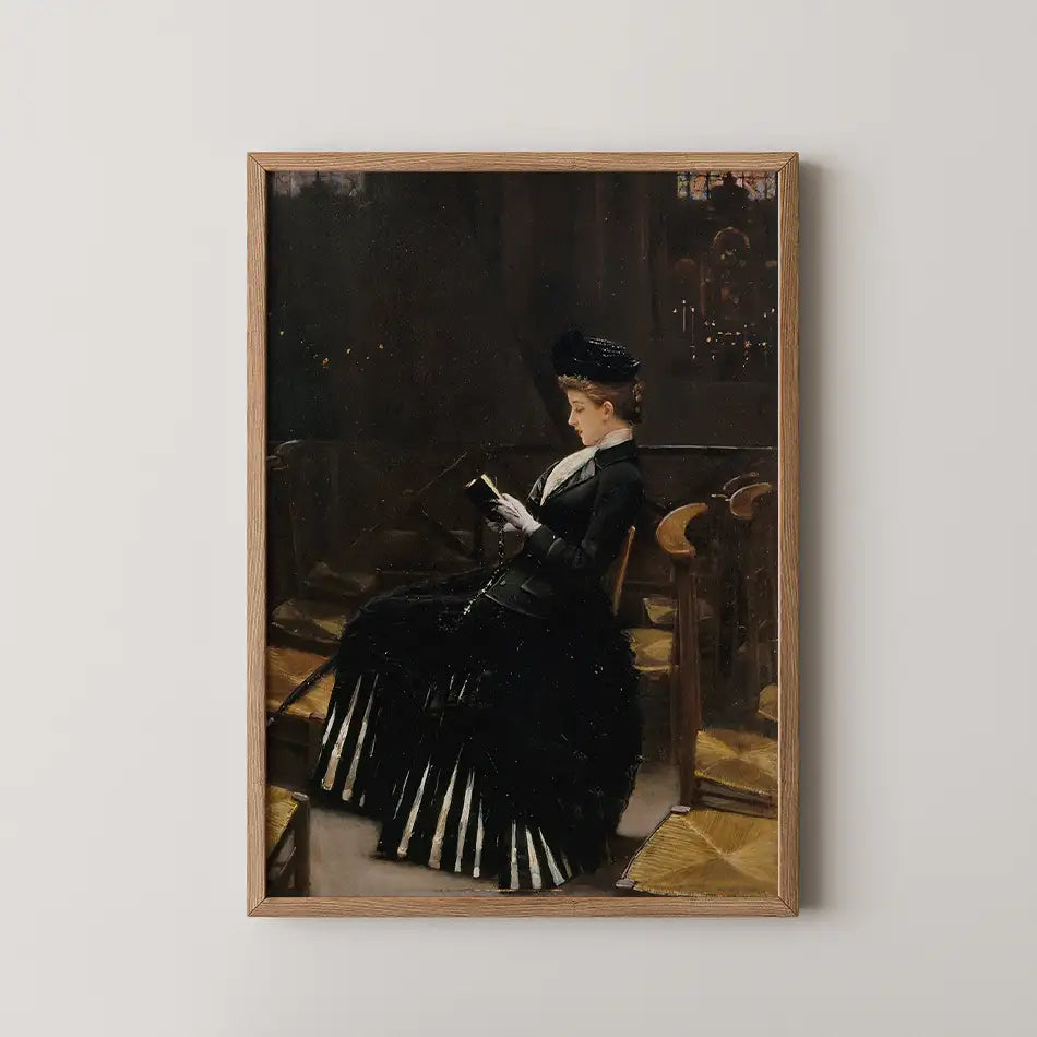 Femme en prière by Jean Béraud - Fine Art Print