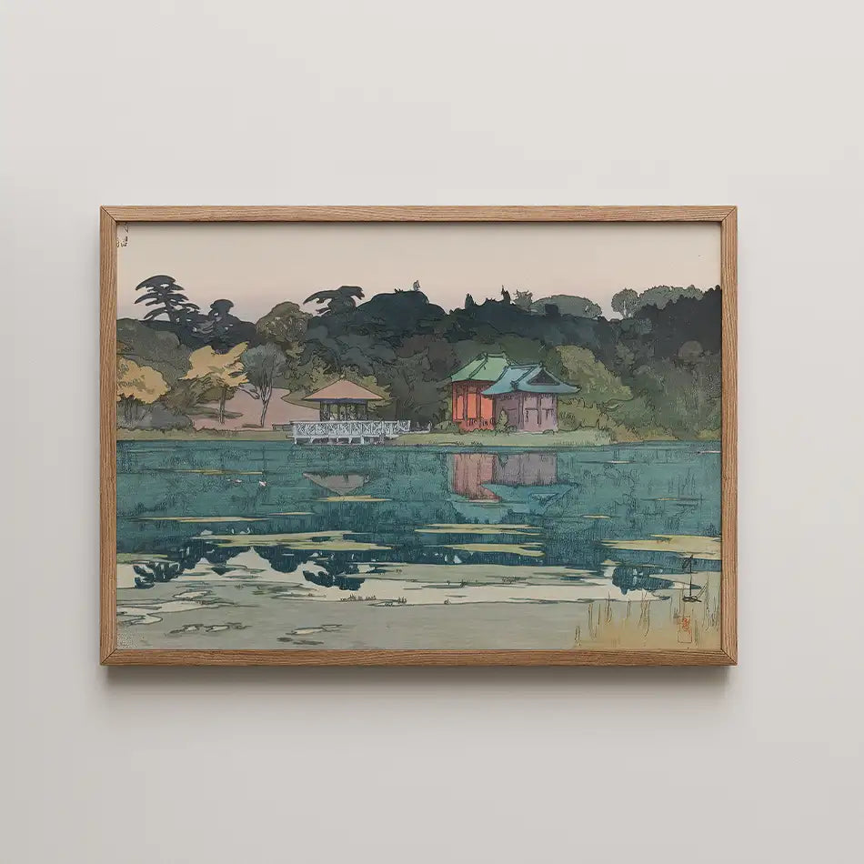 Sakujii by Hiroshi Yoshida - Fine Art Print