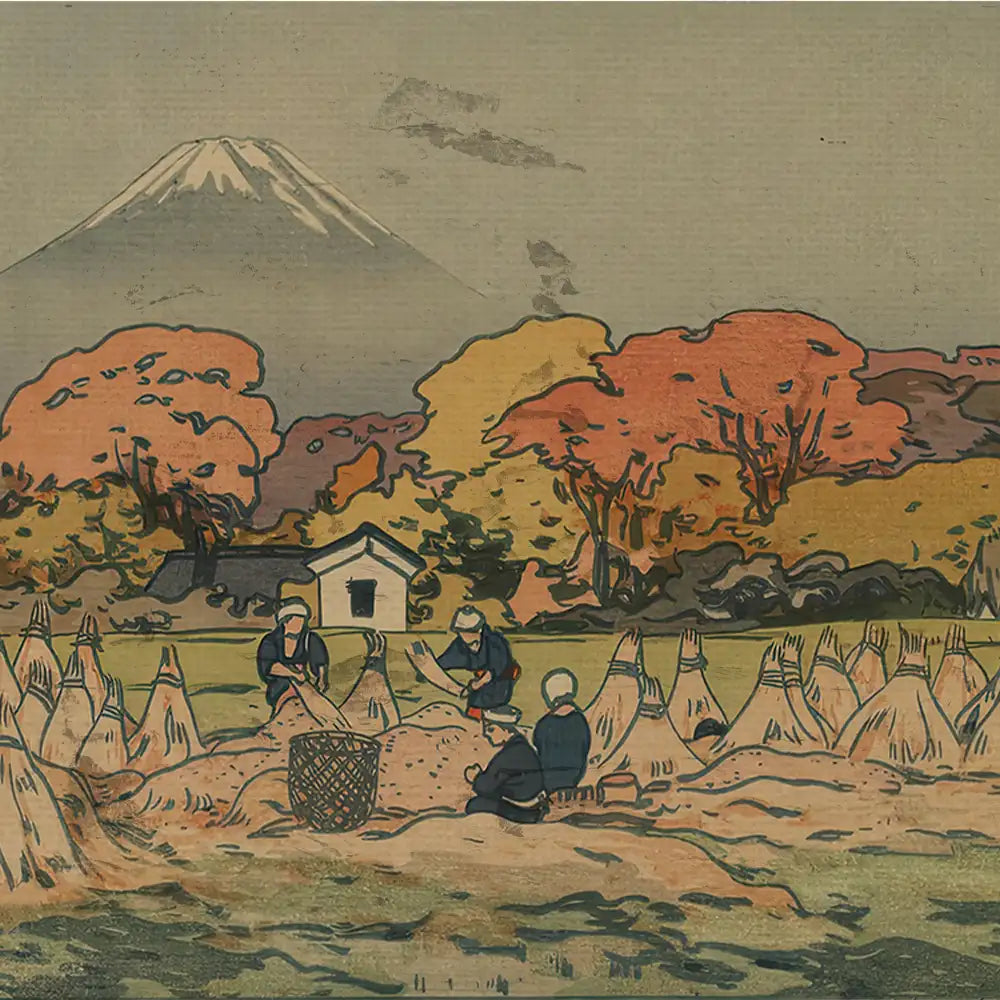 Mt.Fuji by Hiroshi Yoshida - Final Mockup Example