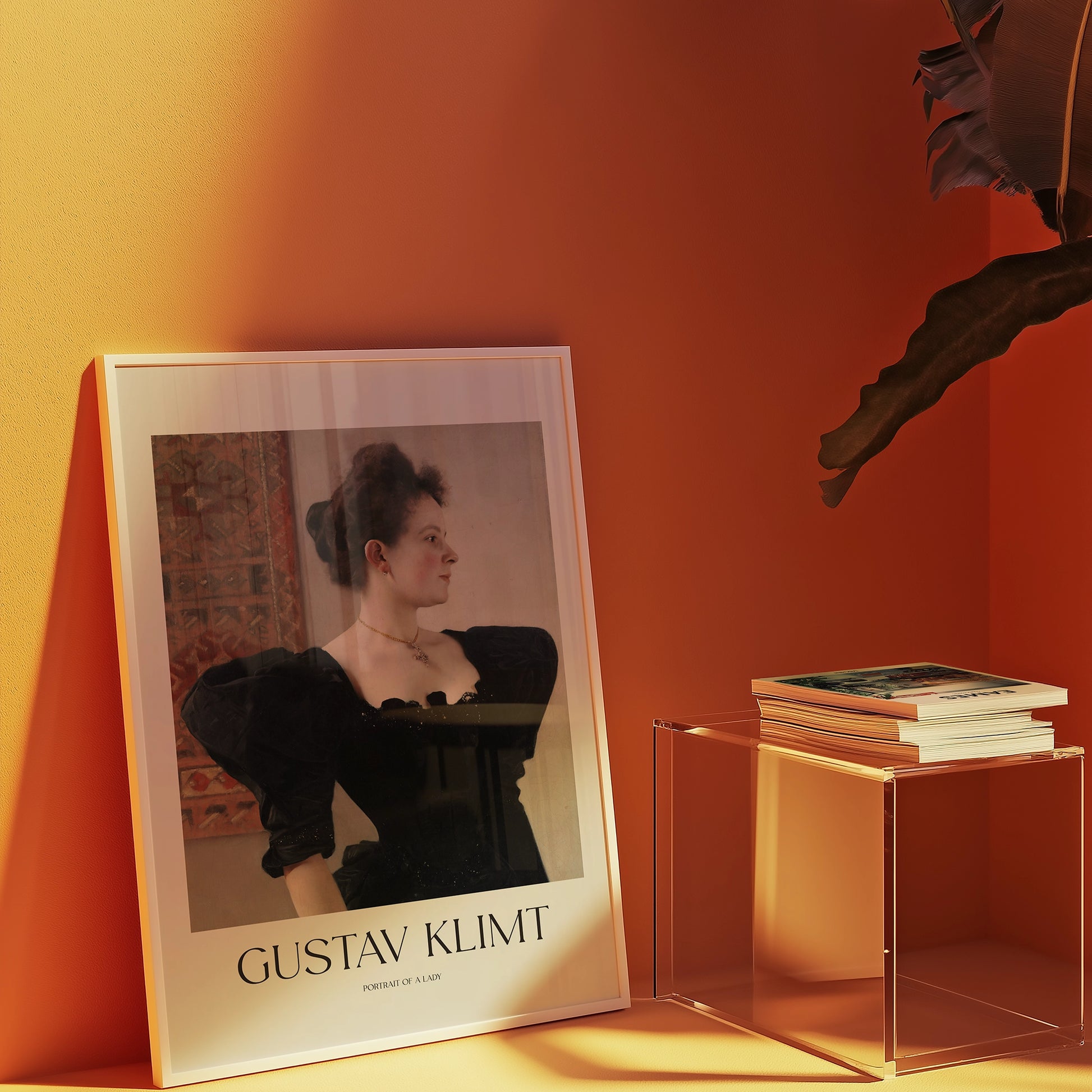 Portrait of a lady - Art Print Mockup 2