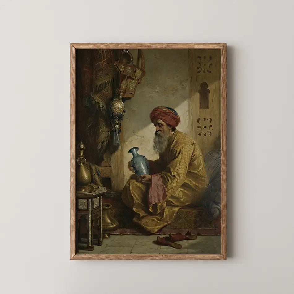 An Eastern Question by John Adam P. Houston - Fine Art Print