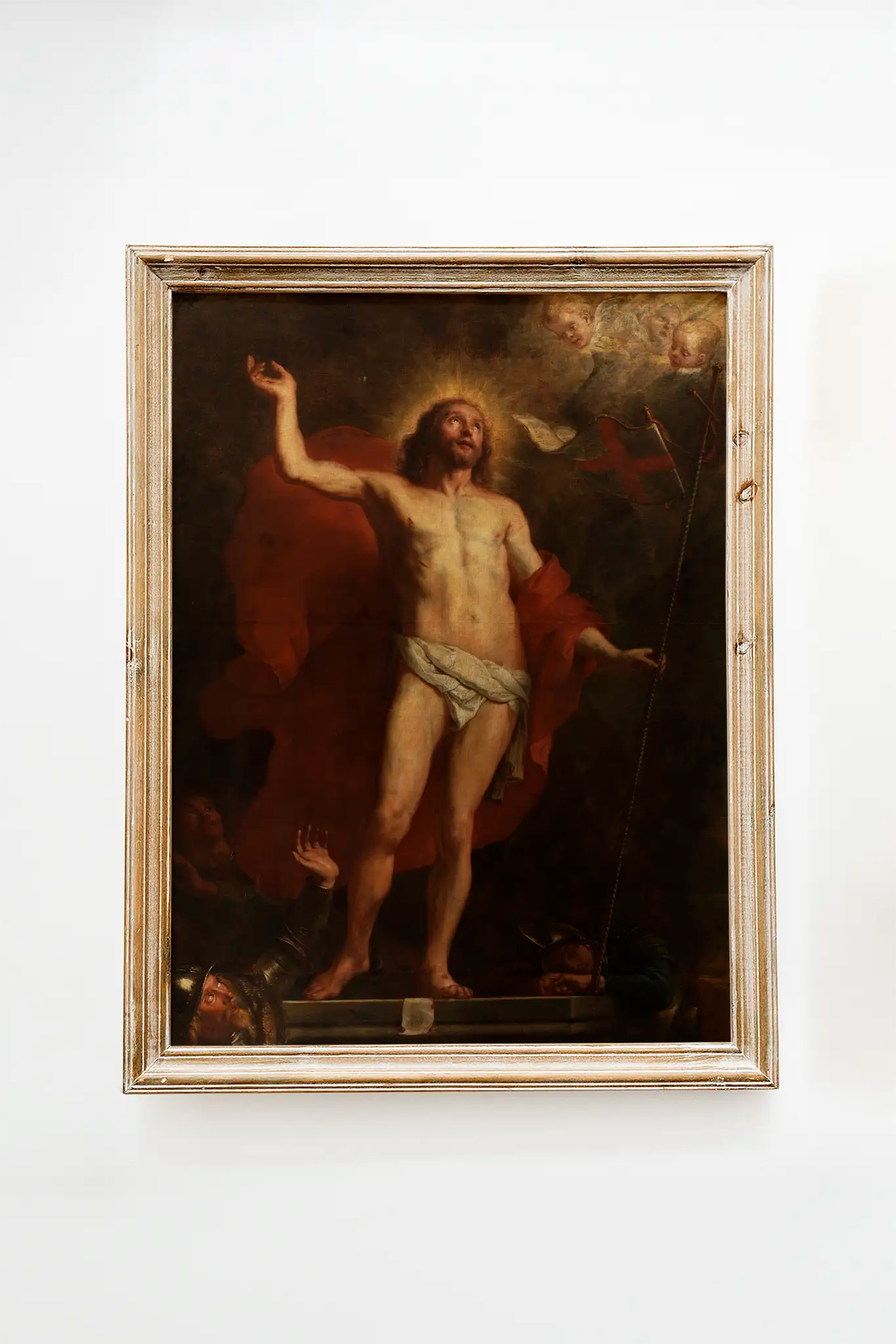 Gaspar de Crayer - The Resurrection of Christ #9 a beautiful painting reproduction printed by GalleryInk.Art, a store providing religious wall art prints