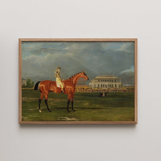 Memnon, with William Scott Up  by John Frederick Herring - Fine Art Print