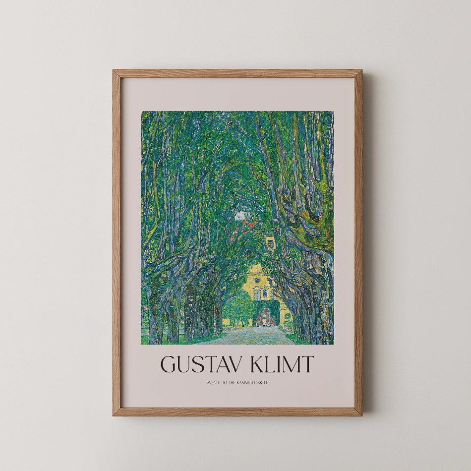 Avenue to the Kammer Castle by Gustav Klimt - Fine Art Print