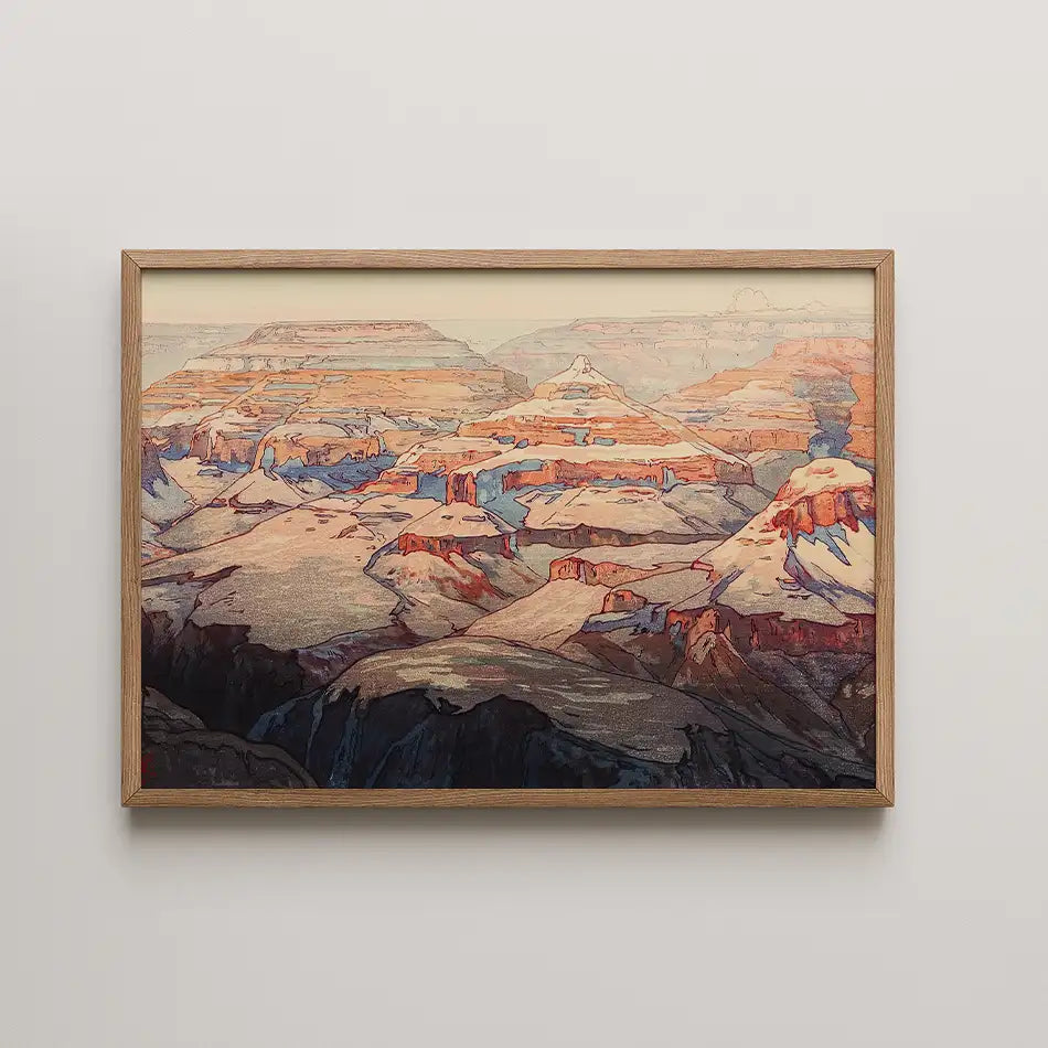 Grand Canyon by Hiroshi Yoshida - Fine Art Print