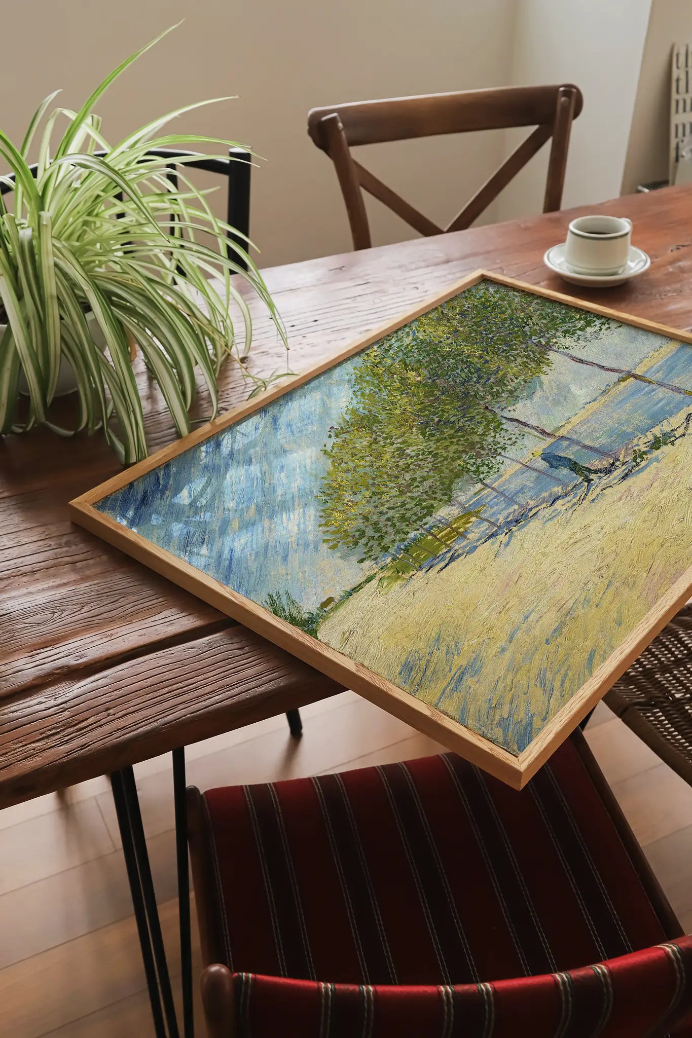 Vincent van Gogh - Along the Seine #147 a beautiful painting reproduction printed by GalleryInk.Art