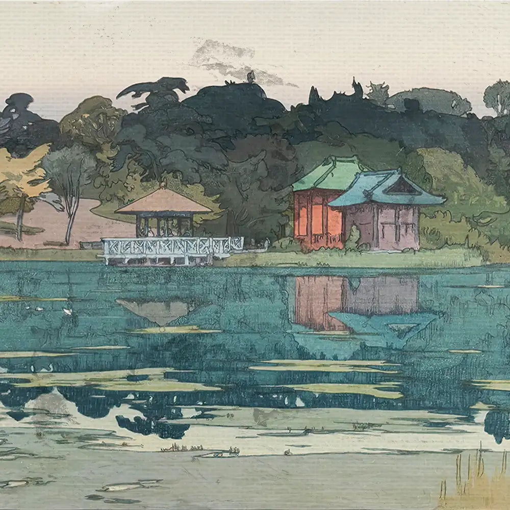 Sakujii by Hiroshi Yoshida - Final Mockup Example
