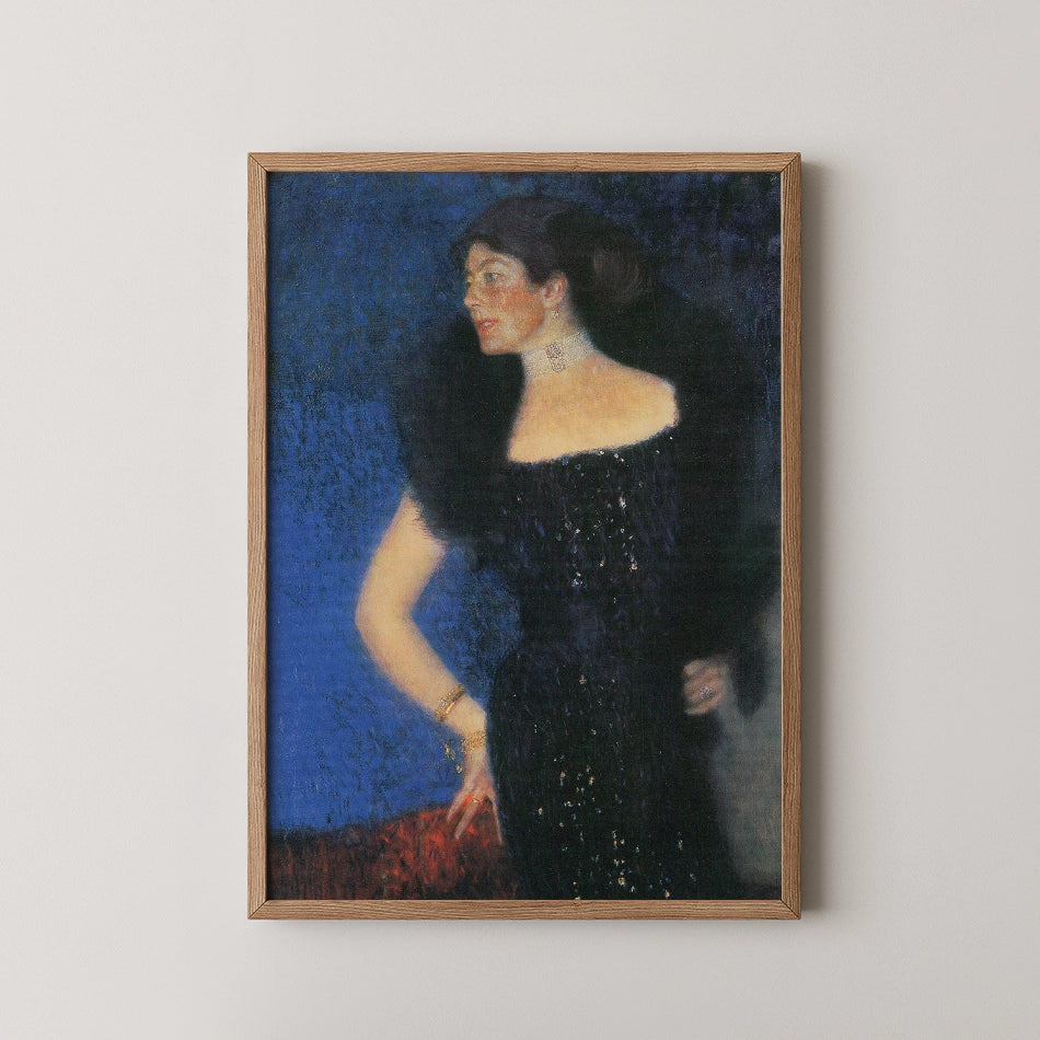 Friedmann by Gustav Klimt - Portrait of Rose von Rosthorn - Fine Art Print