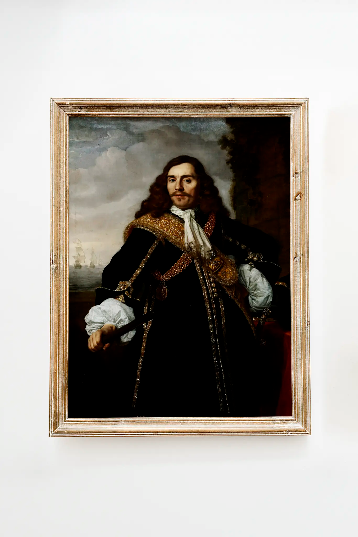 Bartholomew van der Helst - Portrait of Captain Gideon de Wildt #127 poster print